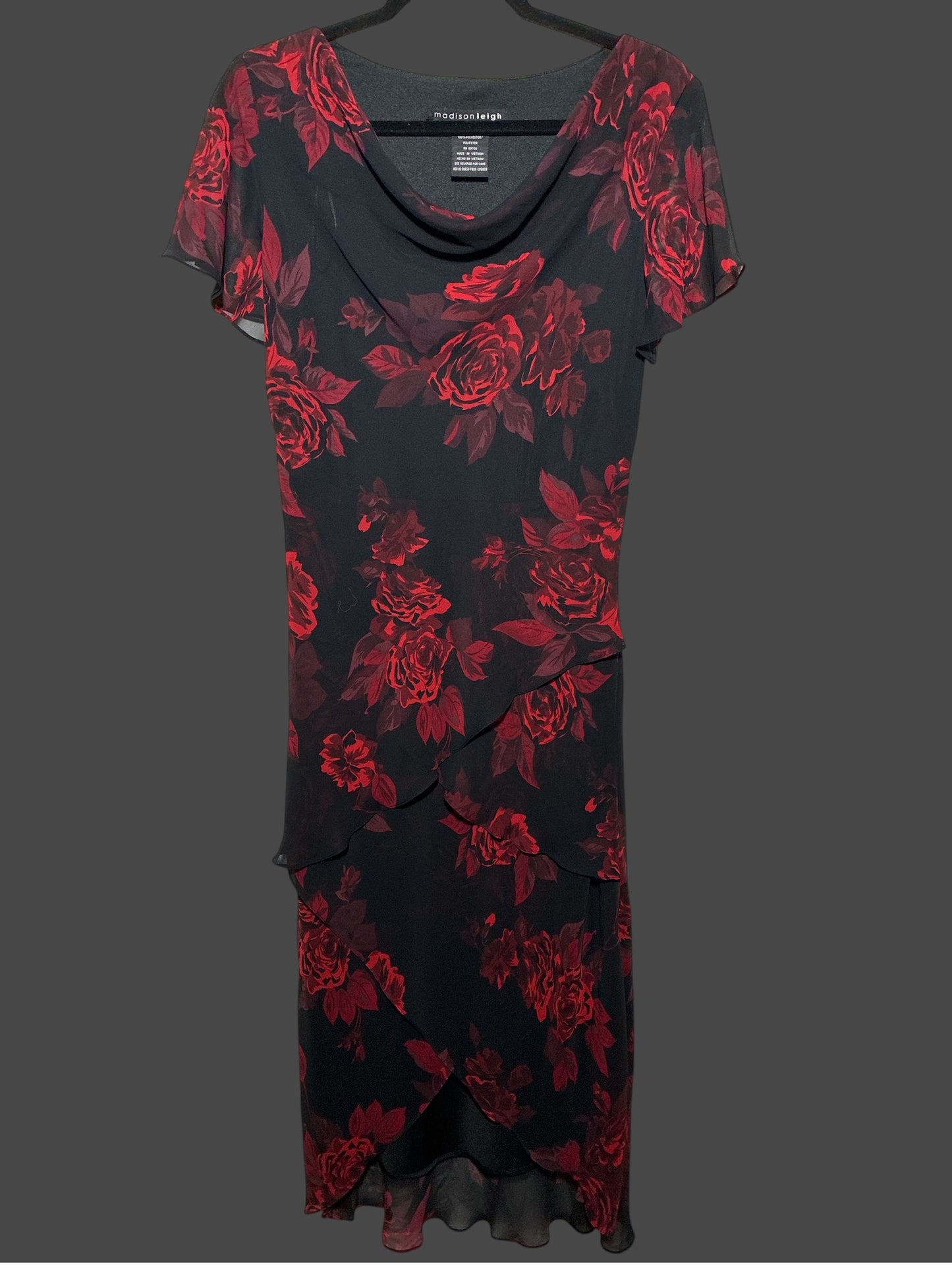 Size 8 Rose Y2K Maxi Dress