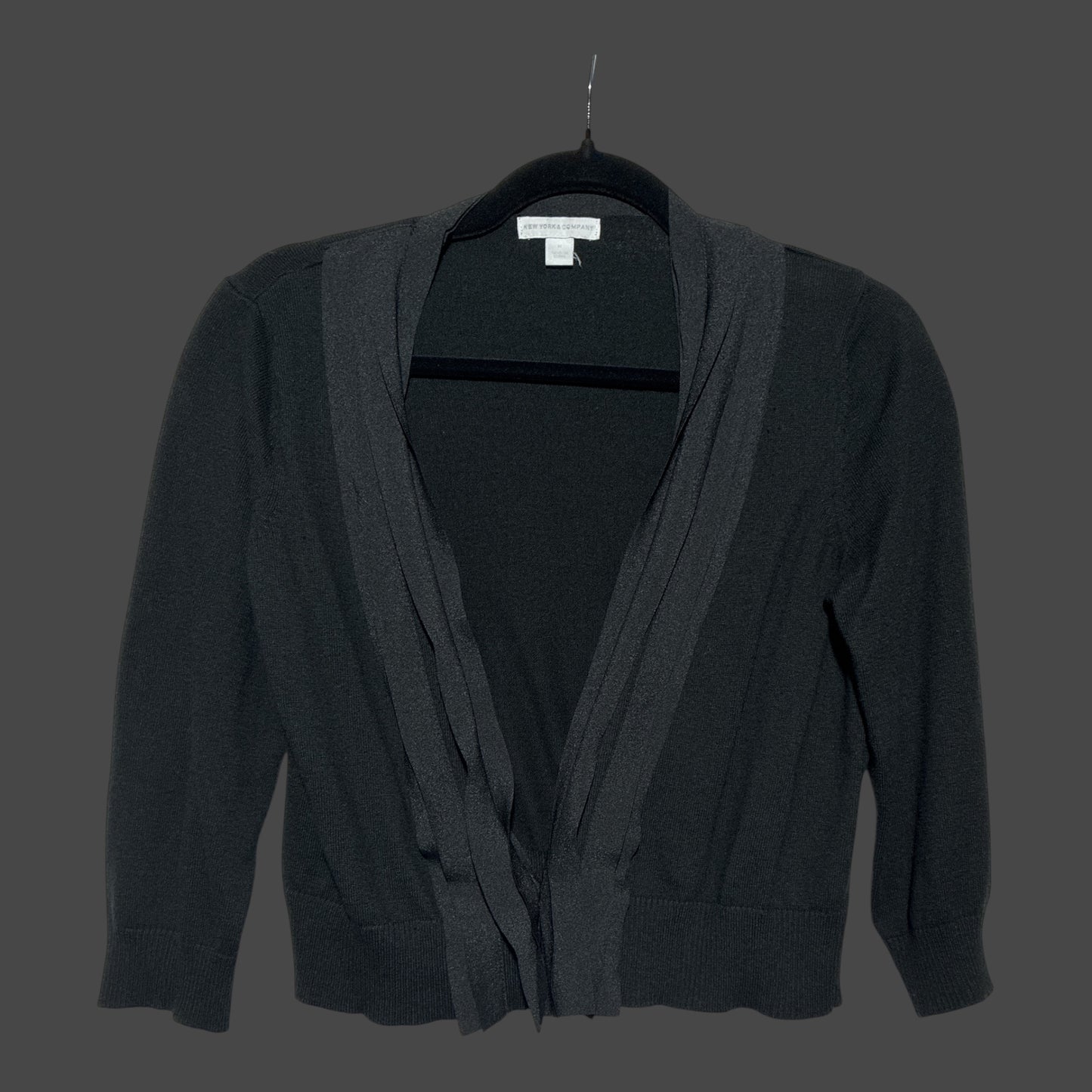 Medium New York & Co 3/4 length sleeve cardigan