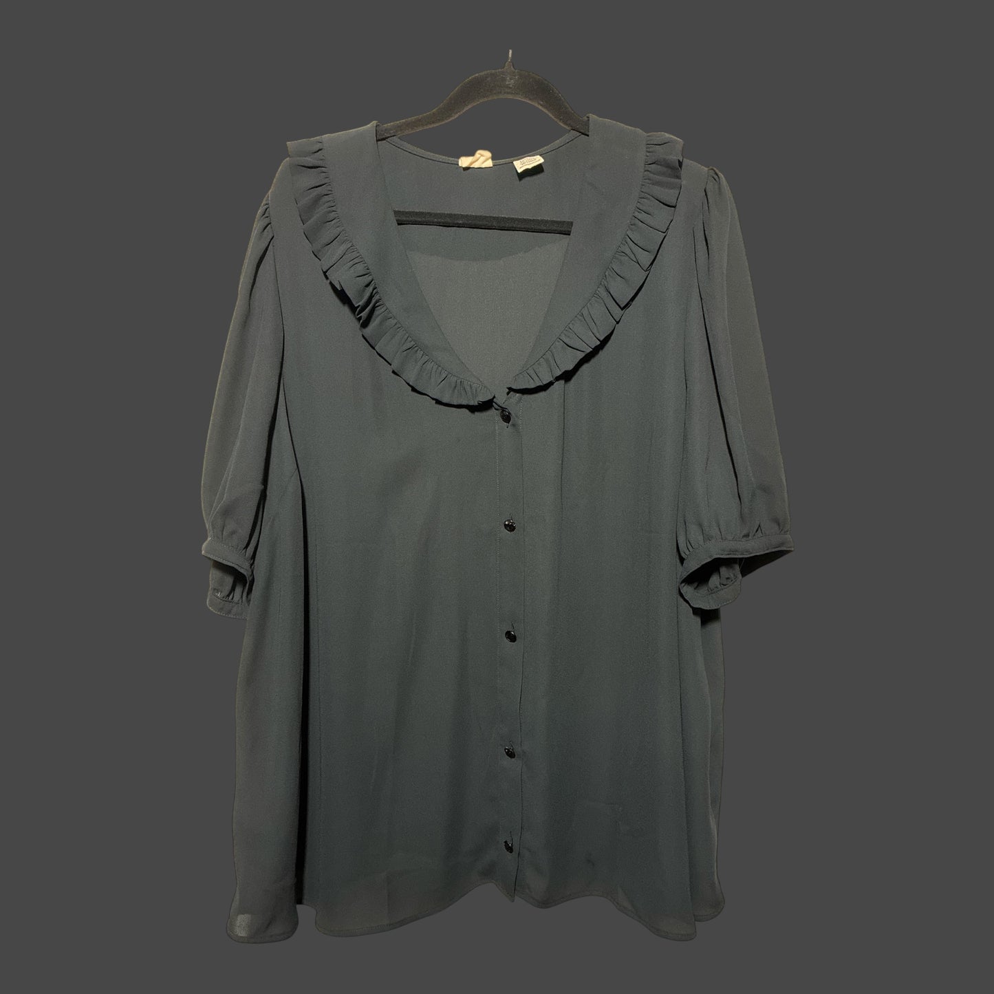 4X Levi’s Ruffle Collar Blouse